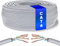 Mr. Tronic Granel Cable Ethernet Cat 6 De 100m, Bulk Cable de Red LAN Para Internet Rápida & Fiable - AWG24 Cat6 a Granel, 1 Gbps Internet 250 MHz UTP CCA (100 Metros, Gris)