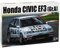 Beemax Hon-da Civic EF3 Gruppe A 1989 PIAA 4. Generation 1987-1991 24005 Nr 06 Kit Bausatz 1/24 Aoshima Modell Auto mit individiuellem Wunschkennzeichen