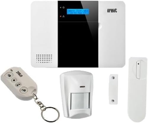 URMET 1051/901 KIT ANTIFURTO ZENO SENZA FILI WIRELESS COMBINATORE 3G INTEGRATO