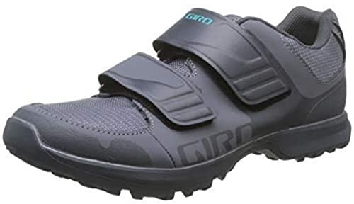 Giro Berm, Damen Radsportschuhe - Mountainbike, Mehrfarbig (Titanium/Dark Shadow 12), 40 EU