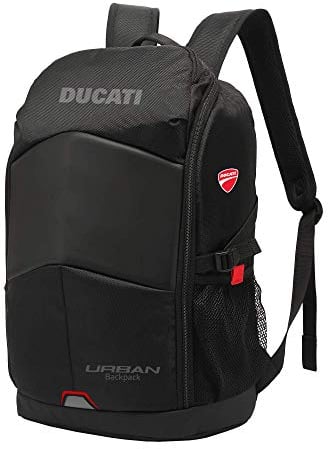 DUCATI, Urban für Fahrrad und Scooter, Sportrucksack Unisex Erwachsene, Schwarz, Einheitsgröße