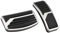 JIERS Fußstütze Pedale Abdeckplatte, für Mitsubishi Eclipse Cross Eclipsecross PHEV 2017-2021, AT MT Auto Pedale Edelstahl Auto Pedal Cover