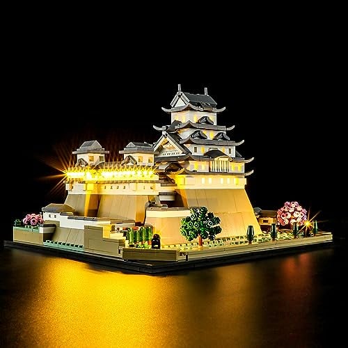 BRIKSMAX Led Licht für Lego Burg Himeji 21060- Compatible with Lego Architecture Bausteinen Modell - Ohne Lego Set