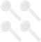 DDKY 4 Cuillères Graduées Transparentes. Cuillère Doseuse en Plastique pour 10 g De Poudre Solide Ou 20 ML De Liquide,Cuillere Doseuse Cafe Cuillere Doseur Cuillère Mesure