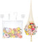 Aolso Stuffed Animal Organiser, Baby Bath Toy Net Bag, Quick Dry Mesh Bag with Suction Cup, Large Capacity Storage