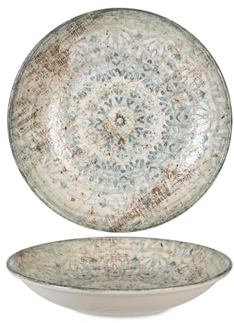 Rinart Tiefe Teller - Fade - Porzellan - 25 cm (1300cc) - 6er Set