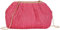 Syrads Donne Paglia Crossbody Clutch Borsa Di Paglia A Tracolla Borsa Cloud Dumpling Borsa,Rosso rosa