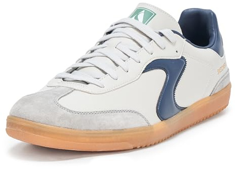 Skechers Men's Hotshot Pyke Trainers, Gray Duraleather/Suede^/Navy Trim, 9 UK