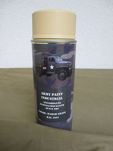 Ferromil Spraydose 400ml (1L-24,75€) US Army Marsh Green RAL1001 WK2 Oldtimer US Car