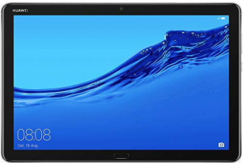 Huawei MediaPad M5 Lite 10-Inch Tablet - Huawei Kirin 659, 3 GB RAM, 32 GB HDD, Mali T830 MP2, Android 8.0 FHD Display- (Grey), BAH2-W19