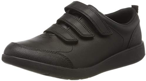 Clarks Boy's Scape Sky YWide Fit Uniform Sneakers