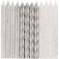 Unique Party 19975 - Silver & Glitter Spiral Birthday Candles, Pack of 24, Silver,6 centimeters