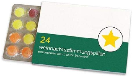 24 Weihnachtsstimmungspillen, Mini Adventskalender
