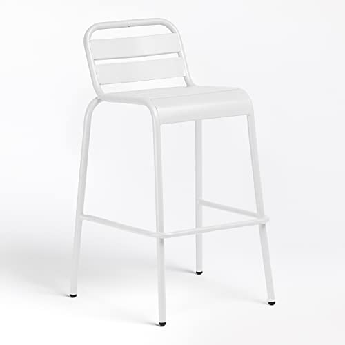 SKLUM Garten-Hocker (76 cm) Janti Weiss