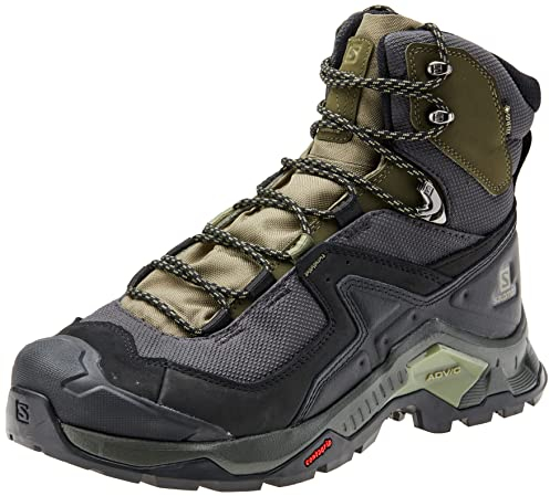 Salomon Quest Element Gore-Tex wasserdichte Herren Multifunktions-Schuhe, Outdoor-bereit, Geländegängige Stabilität, Outdoor-Musthaves, Black, 40 EU