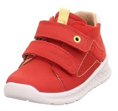 Superfit Jungen Breeze Lauflernschuhe, Rot Gelb 5000, 22 EU Weit