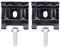 HouYeen Battery Hold Down Clamp and Bolt for Beetle Fox Golf mk4 mk5 mk6 Polo 6N