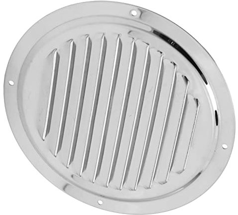 Marine Air Vent Louver, Grille Cover 304 Stainless Steel Yacht Boat Accessory Hardware Marine Boat Vent Boat Cabin Vents Deck Plates(5in/127mm)(5 inch 7726M)