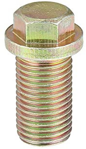 X AUTOHAUX M14 x 1,5 Ölablassschraube Sumpf Aluminiumlegierung Ersatz 6019970230 Ablassschraube Adapter Bronzeton