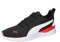 PUMA Unisex Anzarun Lite Sneaker, Black White for All Time Red, 43 EU