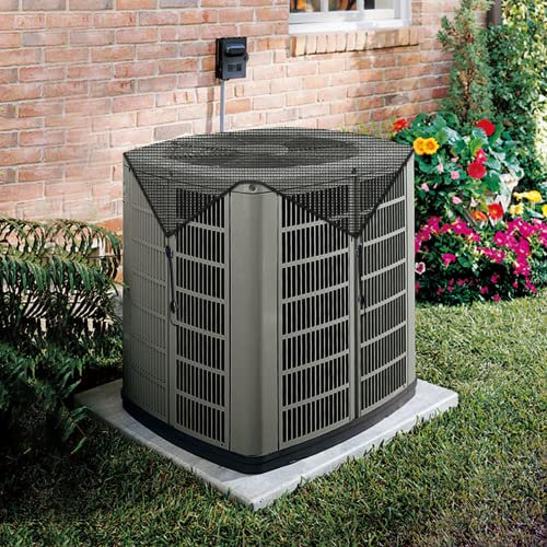 SunnyRoyal A/C Unit Cover Outdoor 32 X 32 Central Air Conditioner Cover for Outside Units AC Compressor Condenser Top Cover