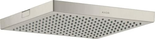 hansgrohe AXOR ShowerSolutions Kopfbrause 240/240 1jet, Decke-Aufputz, 10924800, Farbe: Edelstahl Optic