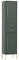 Schildmeyer Kent Hochschrank 702034, waldgrün/Gold, 40,5 x 33,1 x 184,3 cm
