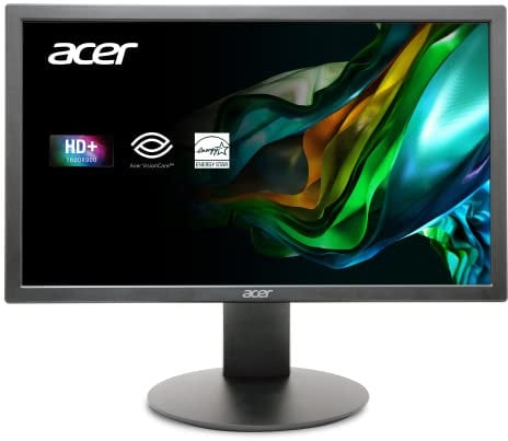 Acer K202Q bi 19.5 HD+ (1600 x 900) Professional Monitor, 75Hz Refresh Rate, VESA Mount, VisionCare Technologies, BlueLight Filter and Flickerless Technology (HDMI port and