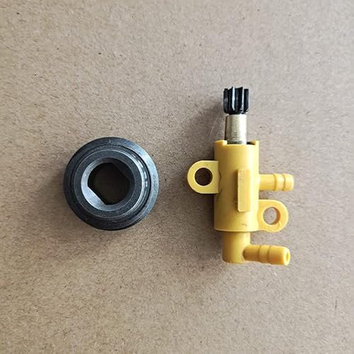 Genuine Oil Pump Worm Fit for greenworks 40V Cordless Chain Saw Brushless Chainsaw Parts Replacement of Accessories (Color : Worm and Oil Pump)