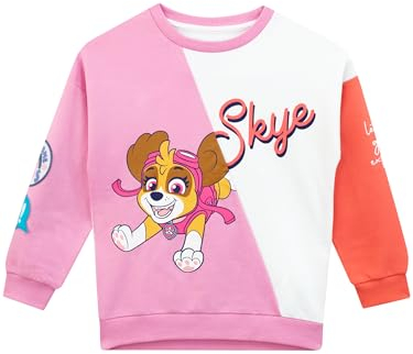 PAW PATROL Pullover Mädchen | Skye Sweatshirt Kinder | Pullover Für Mädchen | Mehrfarbig 116