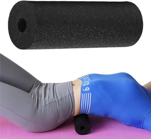 Faszientraining Klein Faszienrolle,EPP Mini Schaumstoffrolle,Yoga Training myofasziale Rolle,Fitness Faszienrolle für Wirbelsäule,Rücken,Beine, Arme,Mittel Harte Massagerolle für Yoga,Pilates,15x5cm