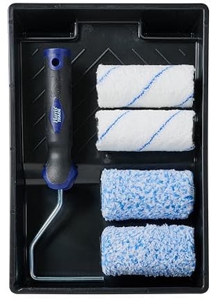 Harris Trade Jumbo Mini Gloss & Emulsion Roller Set, 4