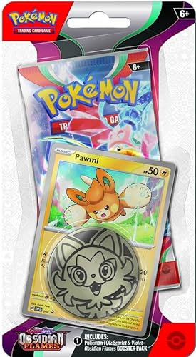 Pokemon TCG: Scarlet & Violet - Obsidian Flames Checklane Blister (Pawmi)