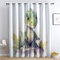 MLUNKQAIL Verdunklungsvorhänge Tier Vorhänge Blickdicht Dinosaurier Gardinen mit Ösen Wärmedämmvorhang Verdunklungsdekoschal Gardinen Wohnzimmer 2Er Set 50X140cm (BxH)