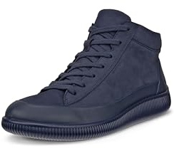 ECCO Botines Soft Zero W para mujer, marino/marino, talla 5, azul marino, 38 EU