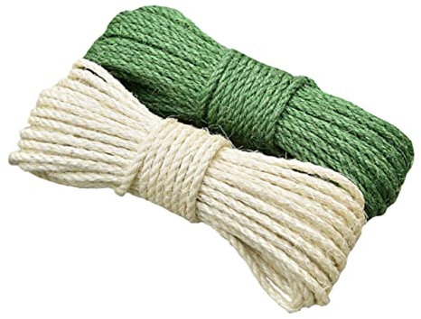 POPETPOP Cuerda De Sisal De 20 m Rascador De Gatos Cuerda De para Hacer Tú Mismo