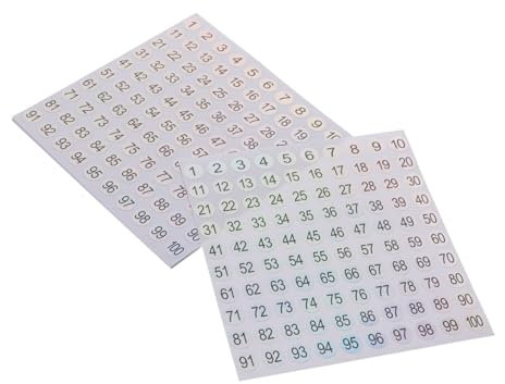 TEHAUX 10blätter Zahlenaufkleber Selbstklebende Zahlenetiketten Für Büro Und Klassifizierung Kleine Nummernaufkleber Aus Reflektierender Folie Für Holz Metall Glas Türen Schließfächer Und