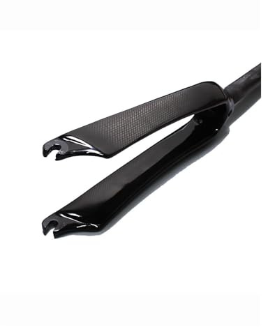LQVAIPT Fahrrad-Vorderradgabel geeignet für Carbonfaser BMX 50,8 cm 451 14 Federgabel (3K glänzend)