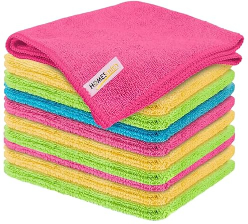 HomeSmith 12 Pack Premium Extra Large Microfibre Cleaning Cloths