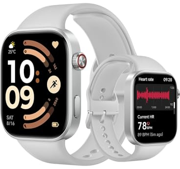 XIAOMI Redmi Watch 6, Smartwatch Uomo Donna, Batteria 24 Giorno, Argento