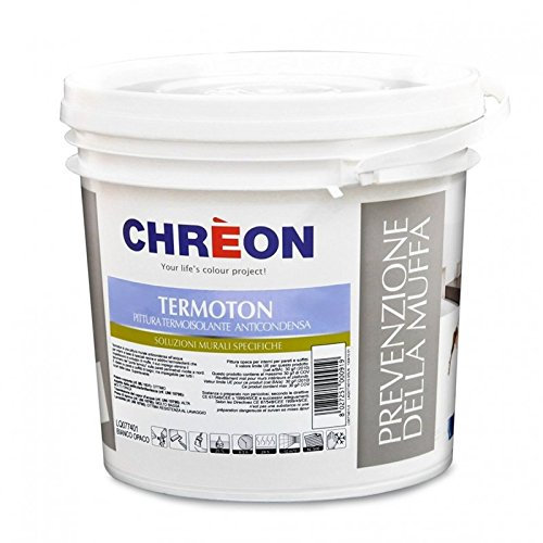 LECHLER - CHREON - TERMOTON 1 Lt. BIANCO PITTURA ANTIMUFFA TERMICA ANTICONDENSA