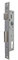 Tesa Assa Abloy 421028SSI Cerradura Monopunto De Palanca Deslizante Para Perfiles Metálicos Inoxidable Entrada 20 mm 2210