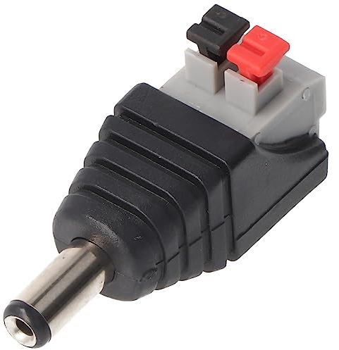 Wentronic Terminal block 2-pin > DC plug (5.50 x 2.10 mm)