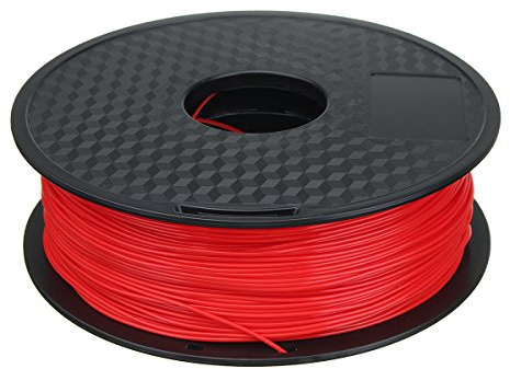 MASUNN 1.75 mm 1Kg/2,2 lb Pla 3D Drucker Filament für Mendel printrbot RepRap Prusa - Rot