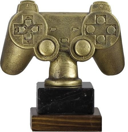 Trofeos premios para gamer PERSONALIZADO réplica mando play