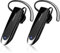 Link Dream Bluetooth Earpiece for Cell Phone Hands Free Wireless Headset Noise Cancelling Mic 24Hrs Talking 1440Hrs Standby Compatible with iPhone Android for Driver Trucker (2 Pack)