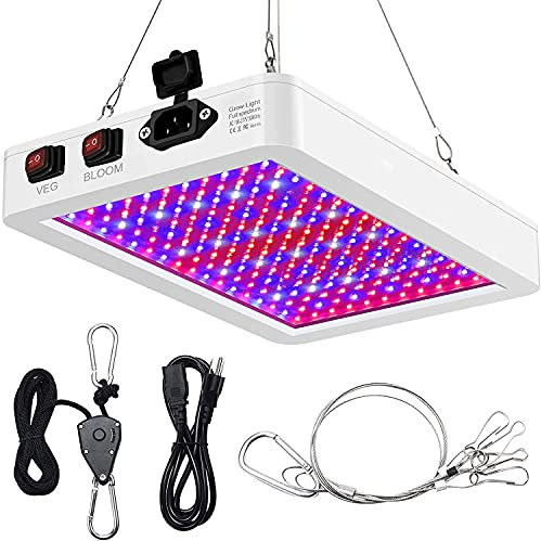 SUSHOP 2000W LED Grow Light, Grow Light for Indoor Plants Full Spectrum IP65 Waterproof Grow Lamp with UV IR for Greenhouse Hydroponic Indoor Plants Veg And Flower