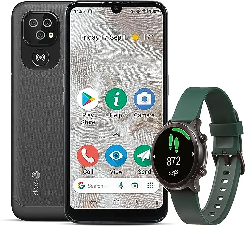Doro 8100 Watch grün Bundle