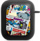 DeinDesign Hülle mit Karabiner kompatibel mit Apple AirPods Case schwarz Schutzhülle mit Schlüsselanhänger Marvel The Avengers Comic
