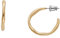 Skagen Women's Stainless Steel Push Back Earrings Sonnenaufgang Gold,Length: 23.6MM, Width: 2.8MM, Height: 24.8MM